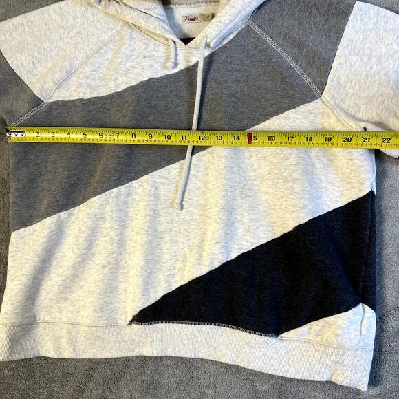 Faherty Sweatshirt Hoodie Women's XL Pullover Striped Cotton Casual Comfortable - Picture 7 of 9